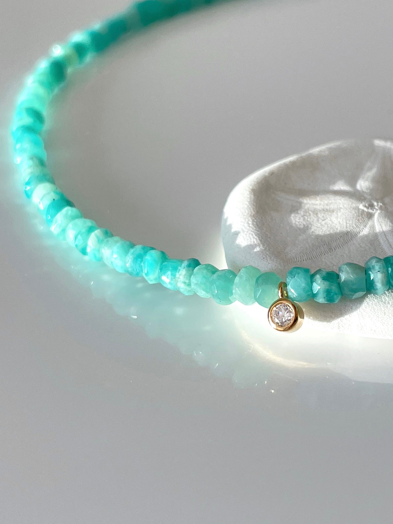 Bracelet Céleste amazonite