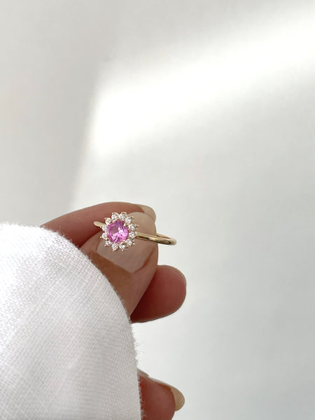 Bague Miracle rose