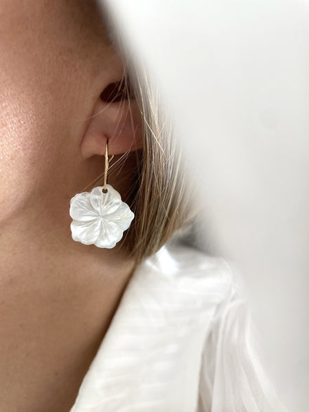 Boucles d’oreilles Hibiscus