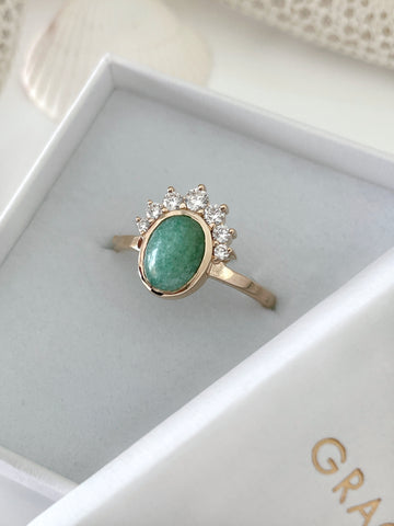 Bague Ubud aventurine