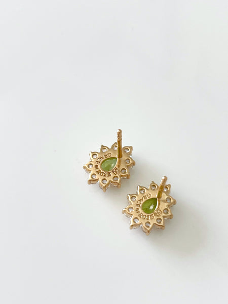 Boucles d'oreilles Merveille péridot